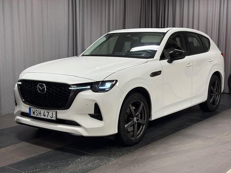Vit Begagnad 2022 Mazda CX-60 Homura-Line SUV | 369 900 kr (Marknadspris) - Bild 1/4