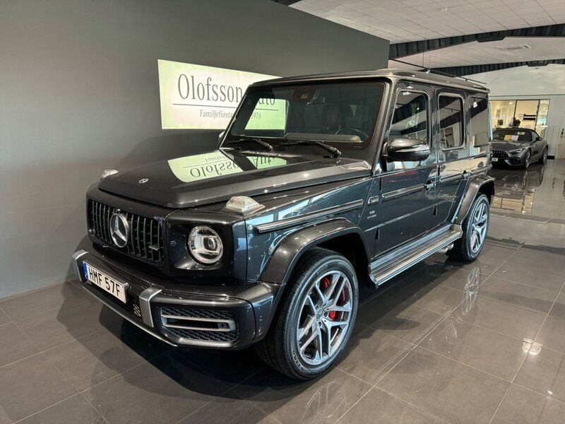 Svart Begagnad 2020 Mercedes G63 AMG AMG SUV | 1 549 000 kr (Marknadspris) - Bild 1/4