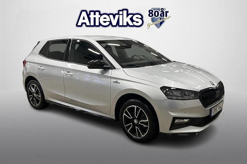 Begagnad Skoda Fabia Monte Carlo 116 HK (85 kW) 2024 Silver Halvkombi