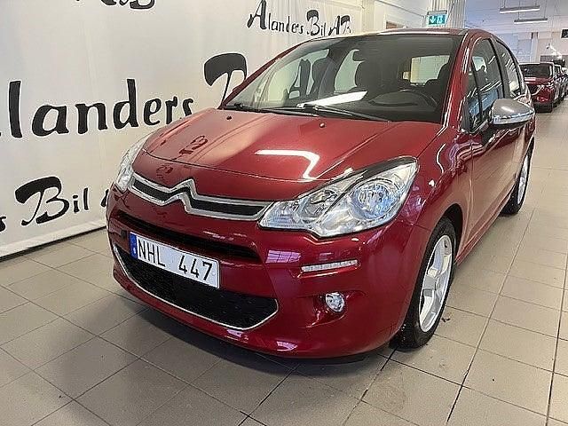 Röd Begagnad 2013 Citroën C3 Halvkombi | 58 900 kr (Lite dyr) - Bild 1/4