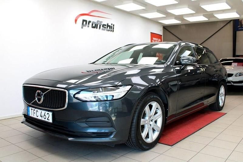 Grå Begagnad 2017 Volvo V90 Business Edition Kombi | 154 900 kr (Marknadspris) - Bild 1/4