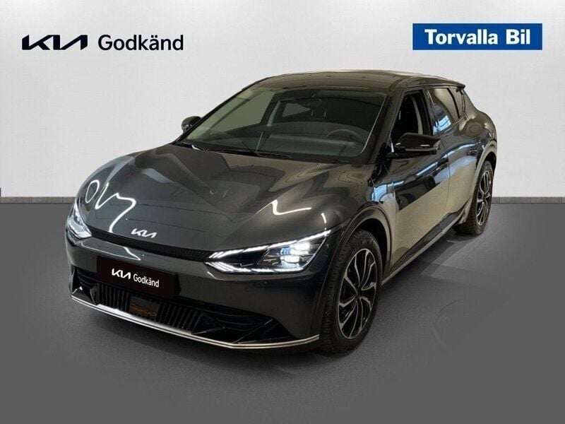 Grå Begagnad 2024 Kia EV6 SUV | 474 900 kr (Superpris) - Bild 1/4