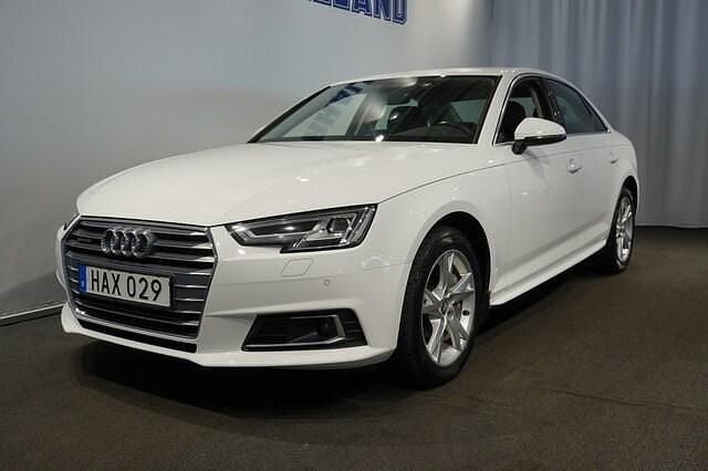 Begagnad Audi A4 Proline 192 HK (141 kW) 2018 Vit Sedan