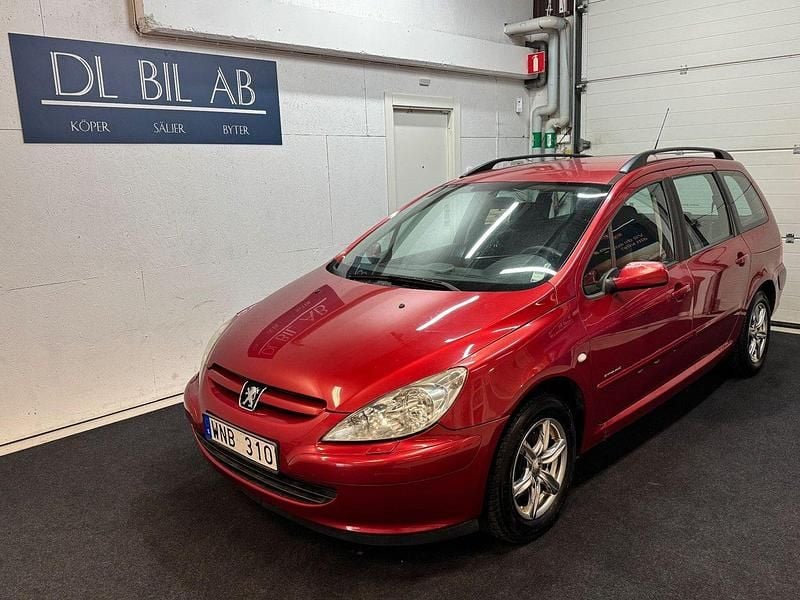 Röd Begagnad 2005 Peugeot 307 Kombi | 17 900 kr (Bra pris) - Bild 1/4