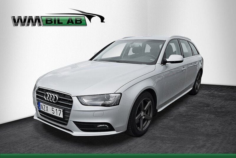 Silver Begagnad 2013 Audi A4 Sport Kombi | 124 000 kr (Dyr) - Bild 1/4