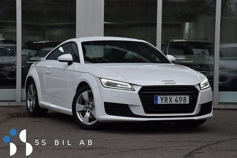 Vit Begagnad 2017 Audi TT Sport Sportkupé | 184 900 kr (Marknadspris) - Bild 1/2