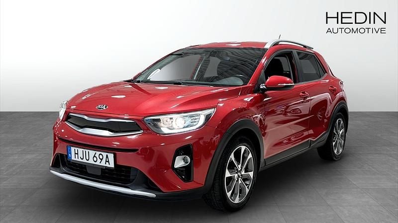 Röd (red) Begagnad 2019 Kia Stonic Advance SUV | 165 000 kr (Marknadspris) - Bild 1/4