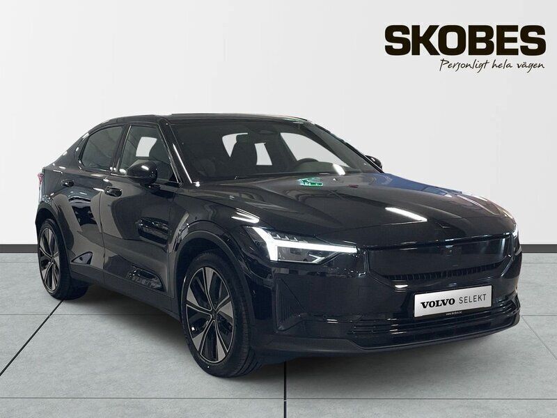 Svart Begagnad 2024 Polestar 2 Long Range Dual motor Sedan | 469 100 kr (Lite dyr) - Bild 1/3