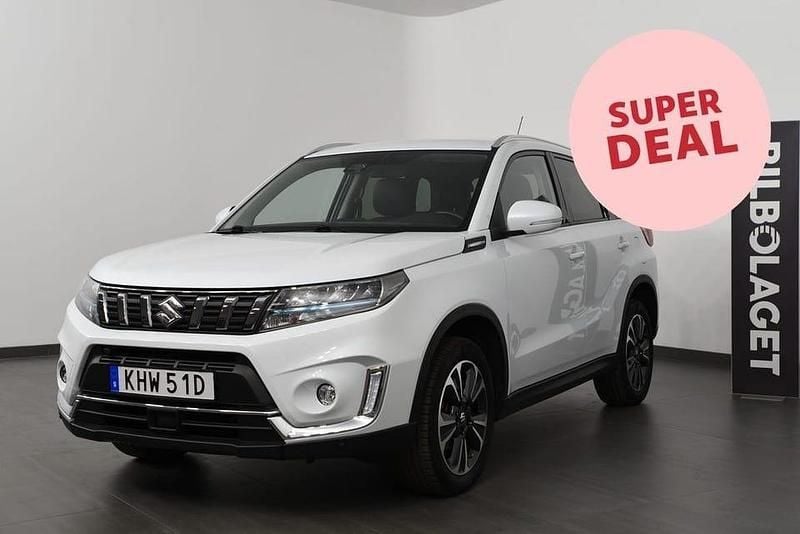 Vit Begagnad 2022 Suzuki Vitara SUV | 234 500 kr (Bra pris) - Bild 1/4