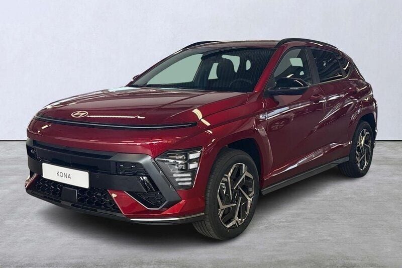 Röd Ny 2024 Hyundai Kona SUV | 384 900 kr - Bild 1/4