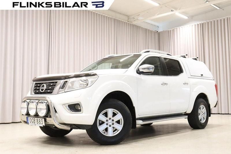 Vit Begagnad 2017 Nissan Navara Pickup | 209 900 kr (Lite dyr) - Bild 1/4