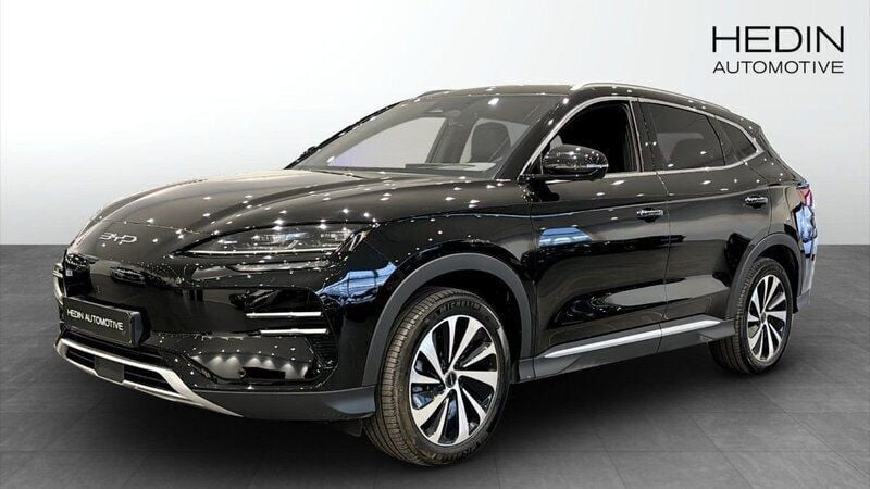 Svart (black) Begagnad 2024 BYD Seal U Design SUV | 454 700 kr (Bra pris) - Bild 1/4