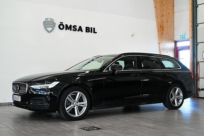 Svart Begagnad 2021 Volvo V90 SE Kombi | 228 800 kr (Dyr) - Bild 1/4
