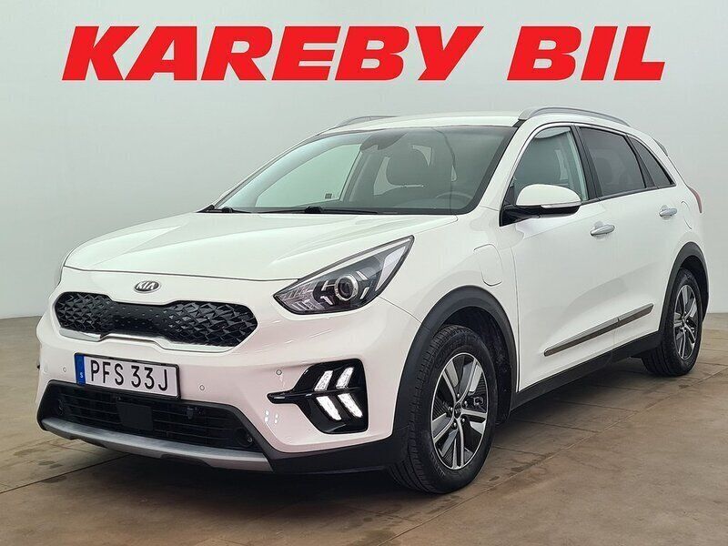 Vit Begagnad 2020 Kia Niro Advance SUV | 178 900 kr (Marknadspris) - Bild 1/4