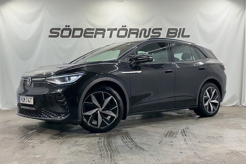 Svart Begagnad 2022 VW ID.4 GTX SUV | 289 900 kr (Superpris) - Bild 1/4
