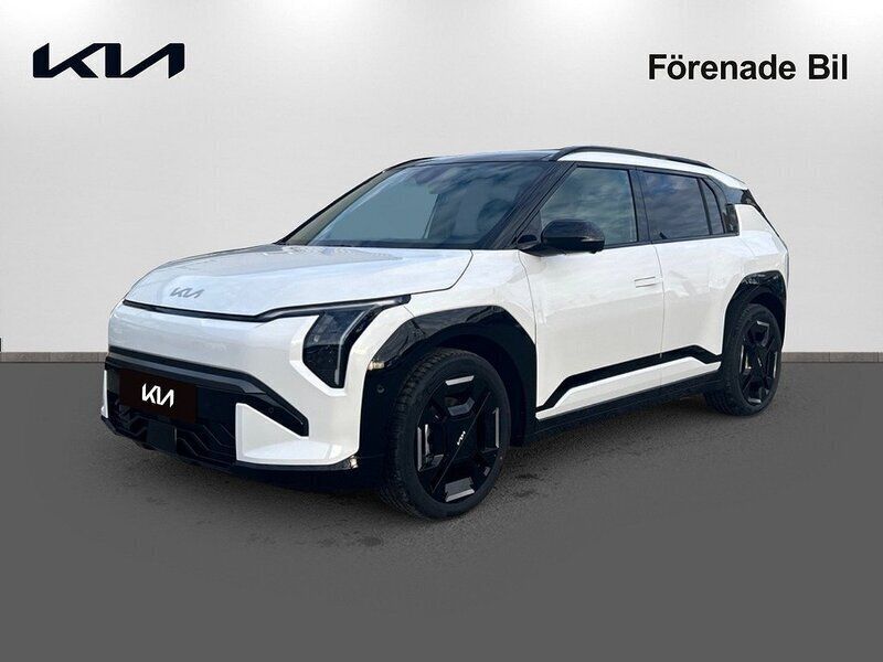 Vit (snow white pearl metallic) Ny 2025 Kia EV3 GT-Line SUV | 552 900 kr (Marknadspris) - Bild 1/4