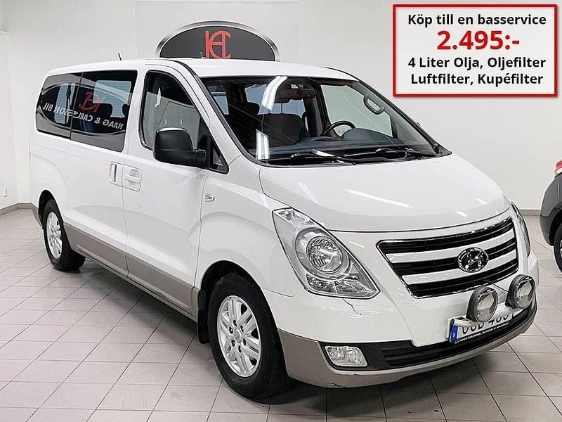 Vit Begagnad 2016 Hyundai H-1 Minibuss | 169 000 kr - Bild 1/4