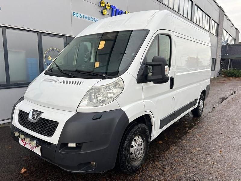 Vit Begagnad 2013 Peugeot Boxer Van | 38 999 kr - Bild 1/4