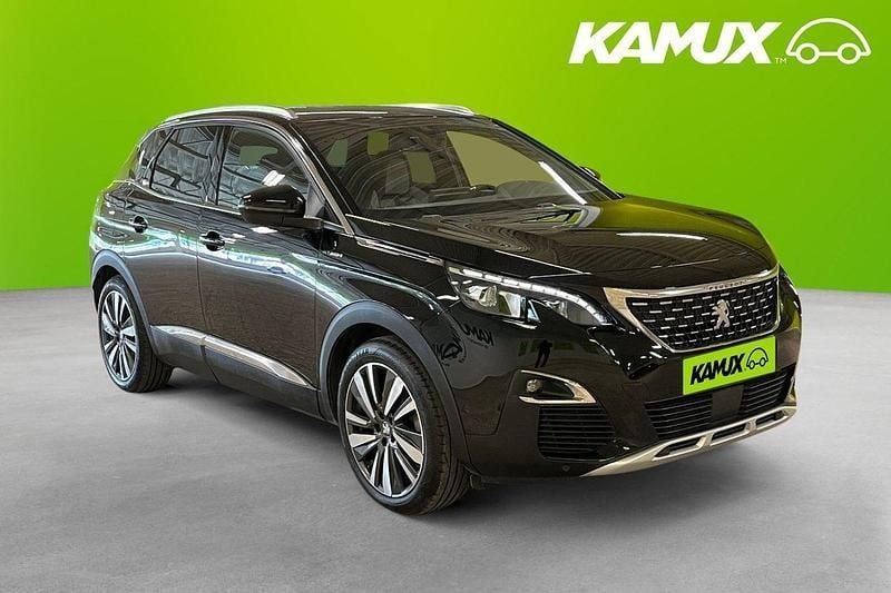 Svart Begagnad 2020 Peugeot 3008 GT SUV | 239 800 kr (Marknadspris) - Bild 1/4
