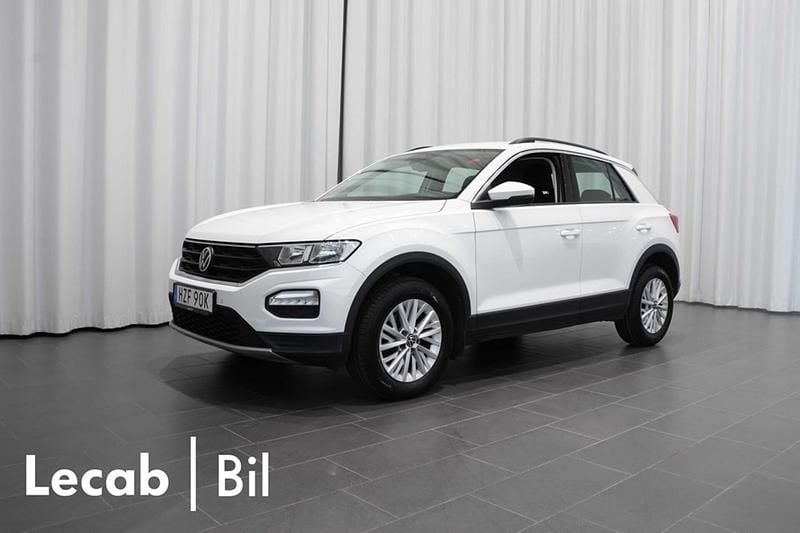 Vit Begagnad 2021 VW T-Roc Style SUV | 219 500 kr (Bra pris) - Bild 1/4