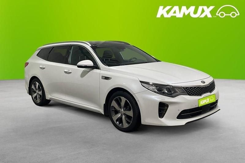 Begagnad Kia Optima GT-Line 141 HK (103 kW) 2018 Vit Kombi