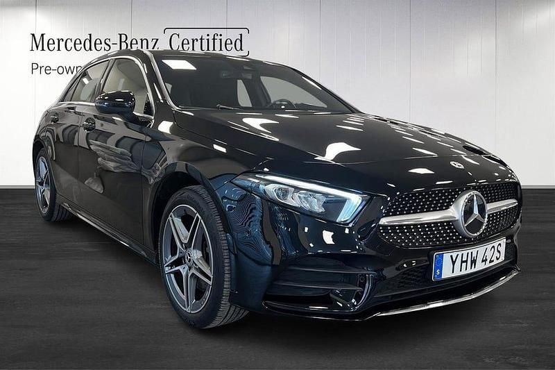 Begagnad Mercedes A250 AMG 218 HK (160 kW) 2023 Svart