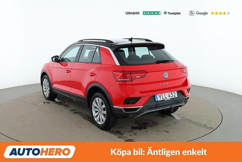Begagnad VW T-Roc Style 117 HK (86 kW) 2018 Röd SUV