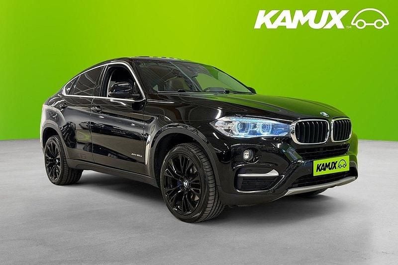 Svart Begagnad 2016 BMW X6 SUV | 288 500 kr (Superpris) - Bild 1/4