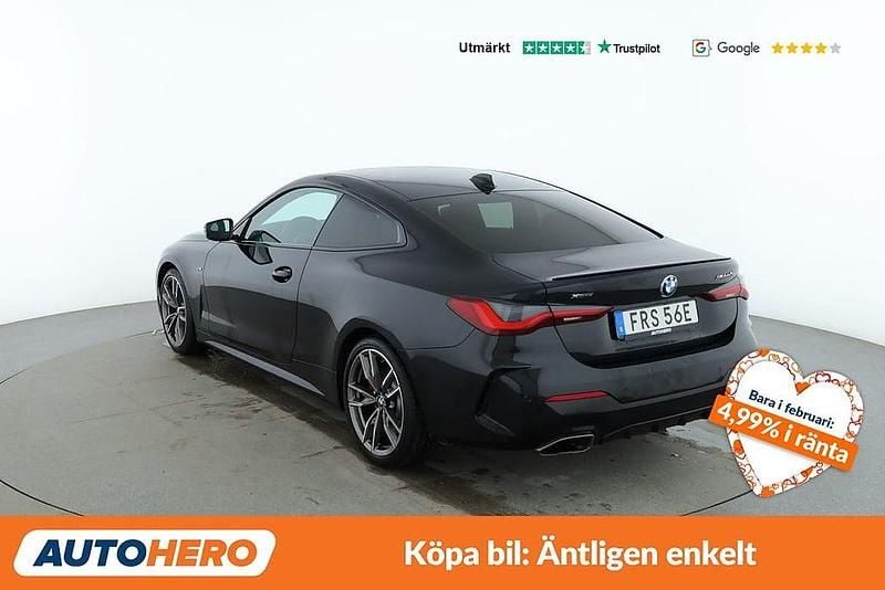 Begagnad BMW M440 M Sport 379 HK (278 kW) 2020 Svart Sedan