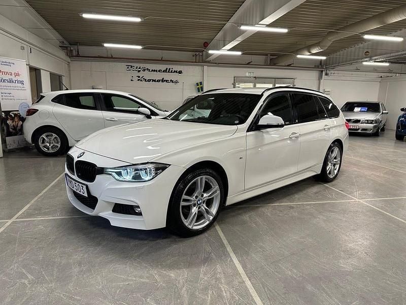Begagnad BMW 320 M Sport 190 HK (139 kW) 2018 Vit Kombi