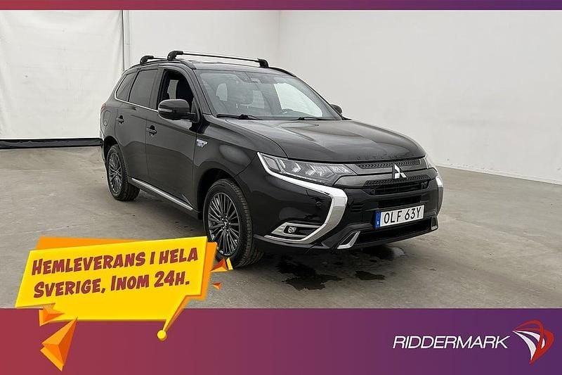 Svart Begagnad 2019 Mitsubishi Outlander P-HEV Edition SUV | 219 800 kr (Marknadspris) - Bild 1/3