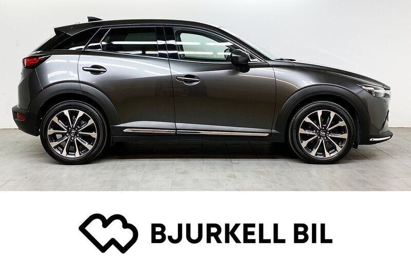Grå Begagnad 2019 Mazda CX-3 SUV | 209 899 kr (Marknadspris) - Bild 1/4
