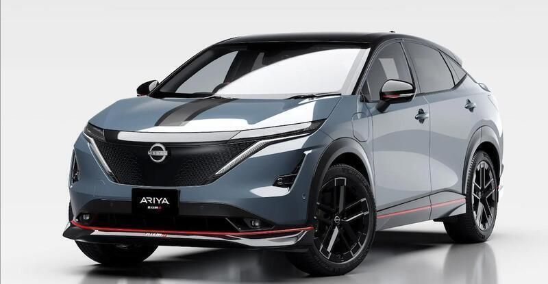 Grå Ny 2025 Nissan Ariya Nismo SUV | 697 200 kr (Dyr) - Bild 1/1