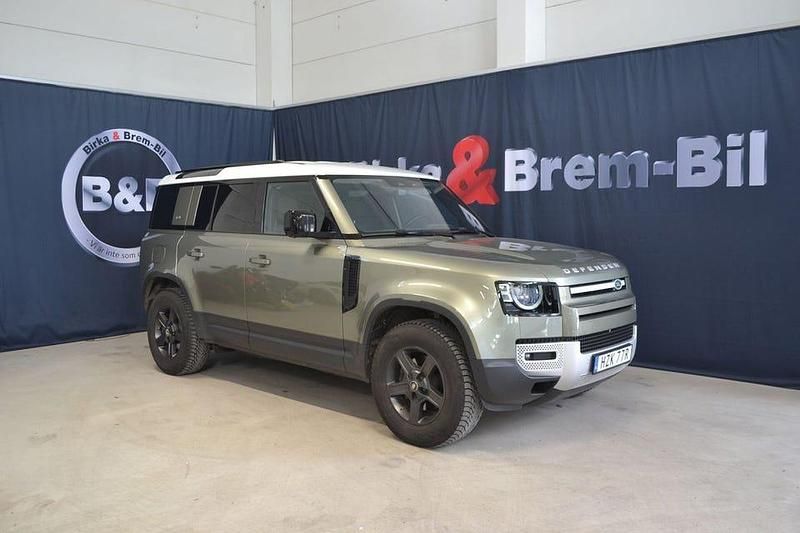 Grön Begagnad 2020 Land Rover Defender SE SUV | 599 900 kr (Dyr) - Bild 1/4