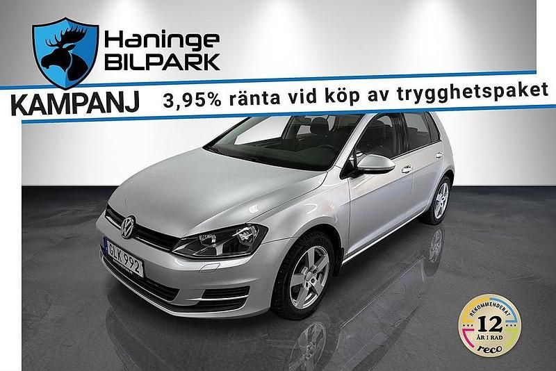 Silver Begagnad 2014 VW Golf VII Halvkombi | 99 900 kr (Marknadspris) - Bild 1/4