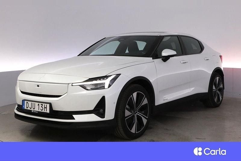 Vit Begagnad 2023 Polestar 2 Pilot Sedan | 489 900 kr - Bild 1/4