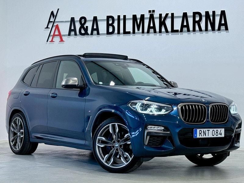 Blå Begagnad 2017 BMW X3 M Sport SUV | 389 900 kr (Lite dyr) - Bild 1/4