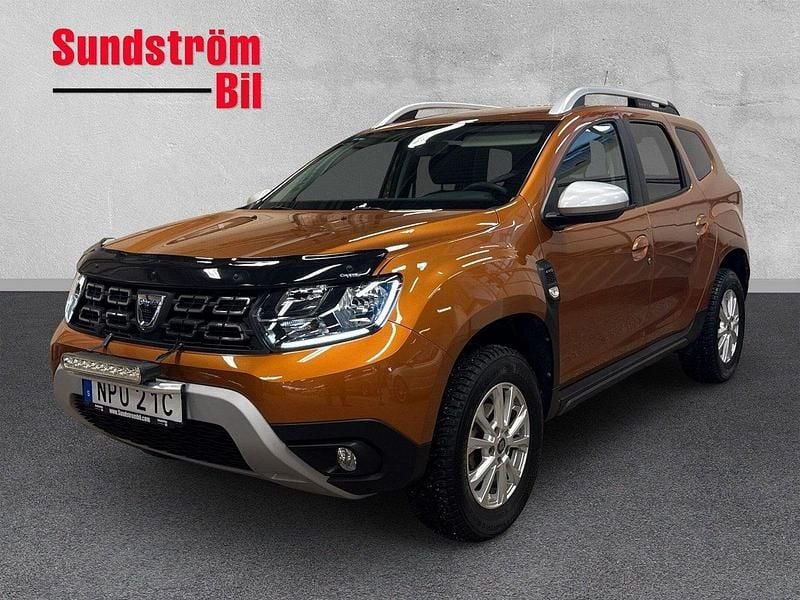 Ljusbrun Begagnad 2019 Dacia Duster SUV | 189 900 kr (Lite dyr) - Bild 1/3