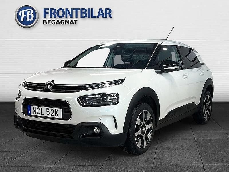 Begagnad Citroën C4 Cactus PureTech 131 HK (96 kW) 2019 Vit Halvkombi