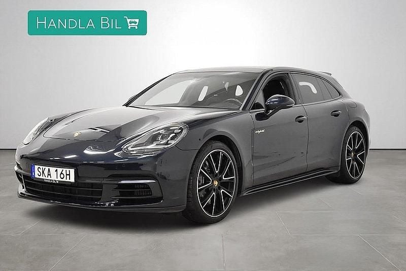 Blå Begagnad 2019 Porsche Panamera Sport Turismo Kombi | 599 900 kr (Superpris) - Bild 1/4