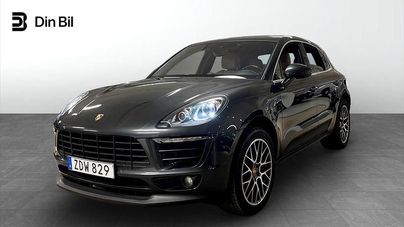 Begagnad Porsche Macan S Sport 340 HK (250 kW) 2018 Vulcano grey metallic SUV
