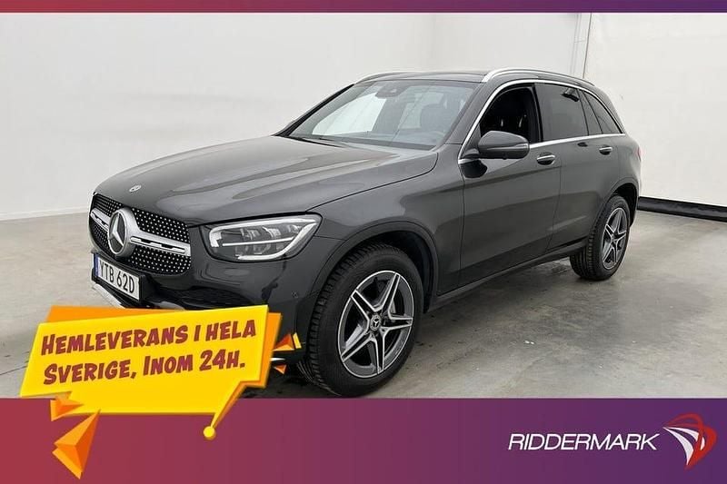 Grå Begagnad 2022 Mercedes GLC300 AMG | 399 800 kr (Superpris) - Bild 1/3
