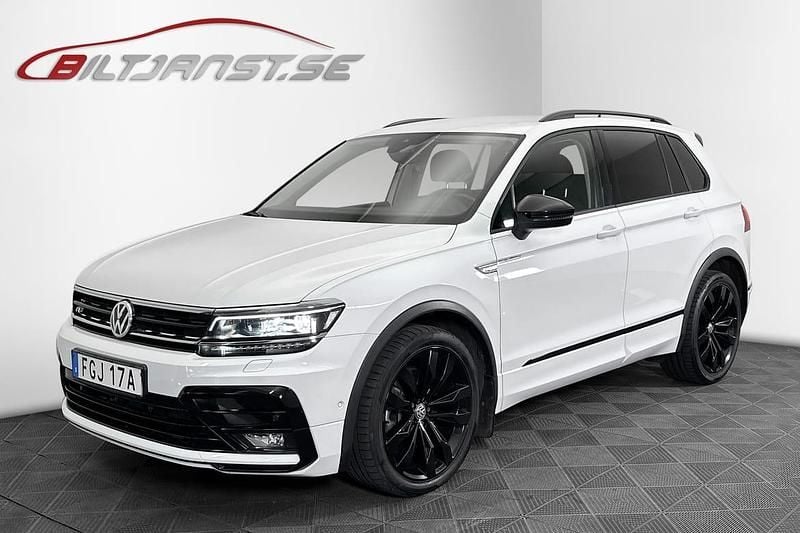 Begagnad VW Tiguan R-line 192 HK (141 kW) 2020 Vit SUV