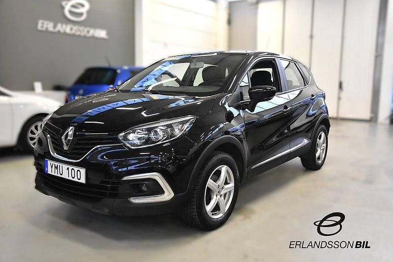 Begagnad Renault Captur 90 HK (66 kW) 2017 Svart SUV