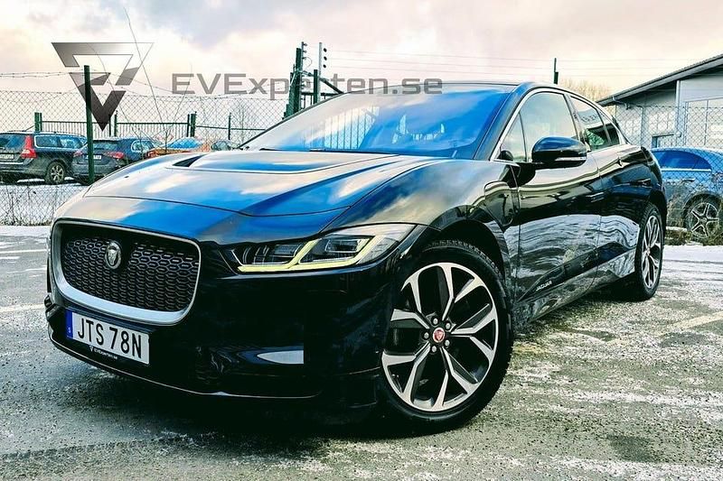 Svart Begagnad 2020 Jaguar I-Pace SE SUV | 299 000 kr (Superpris) - Bild 1/4