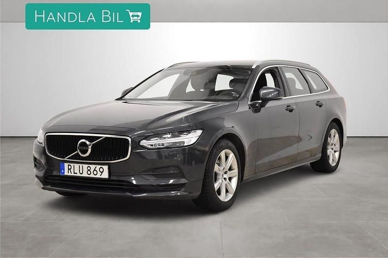 Grå Begagnad 2018 Volvo V90 Momentum Kombi | 229 900 kr (Marknadspris) - Bild 1/4
