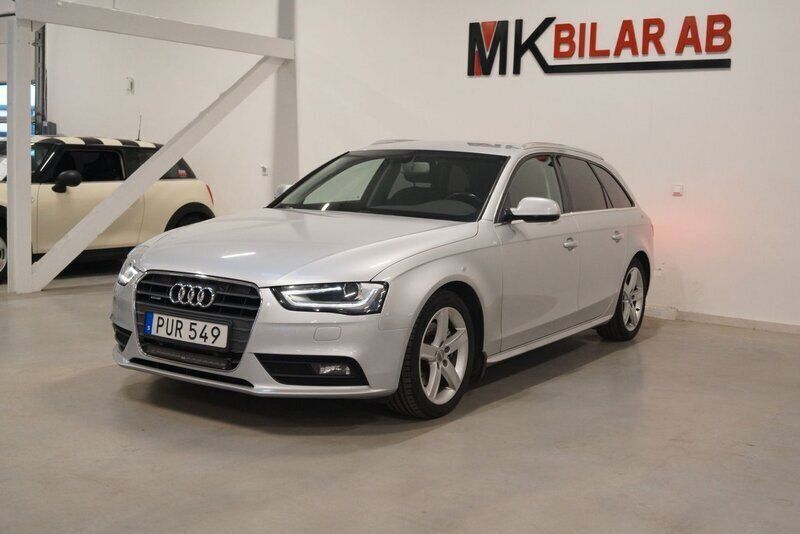 Silver Begagnad 2013 Audi A4 Comfort Kombi | 134 900 kr (Lite dyr) - Bild 1/4