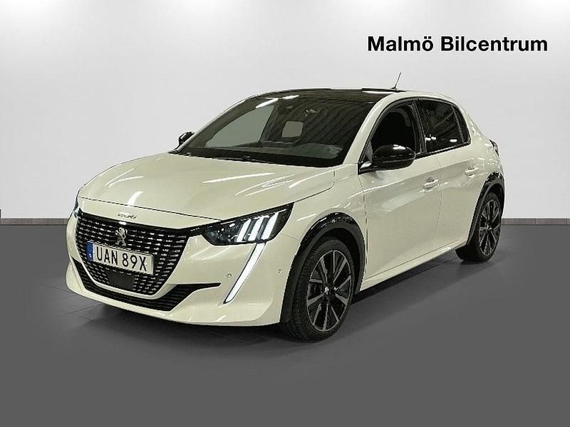 Vit Begagnad 2022 Peugeot 208 GT Halvkombi | 219 900 kr (Dyr) - Bild 1/4