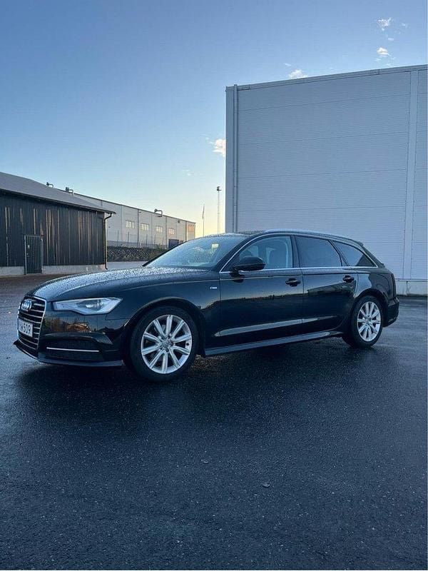 Svart Begagnad 2016 Audi A6 S-Line Kombi | 182 000 kr (Bra pris) - Bild 1/4