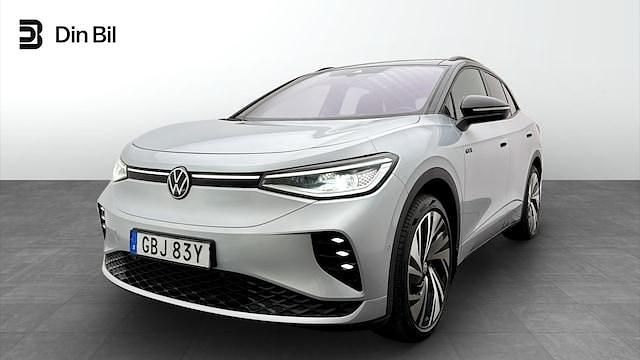 Silver (scale silver black) Begagnad 2023 VW ID.4 GTX SUV | 419 900 kr - Bild 1/4
